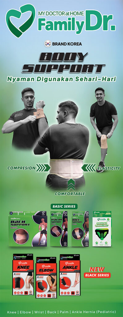 Body Support banner website